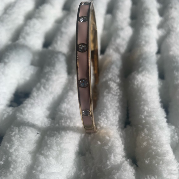 Kate Spade pink gold bangle sparkle - Picture 10 of 10